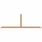 Ekena Millwork Portland Timber Gable Bracket, Western Red Cedar, 108"W x 36"H x 1 1/2"D x 3 1/2"F, 8/12 Pitch GBW108X36X0204POR00SWR - alternate 1